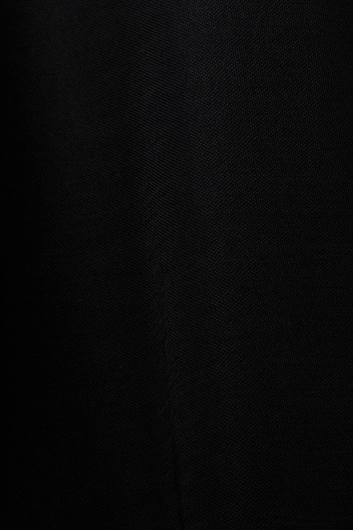 LENZING™ ECOVERO™長款平織布西裝外套, 黑色, detail-asia image number 4