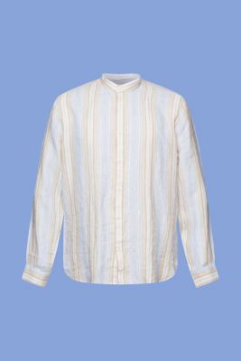 Striped shirt, 100% linen