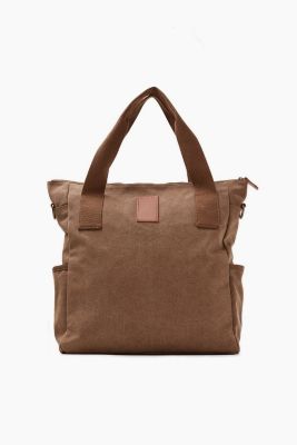 Esprit - Cotton/canvas tote bag at our Online Shop