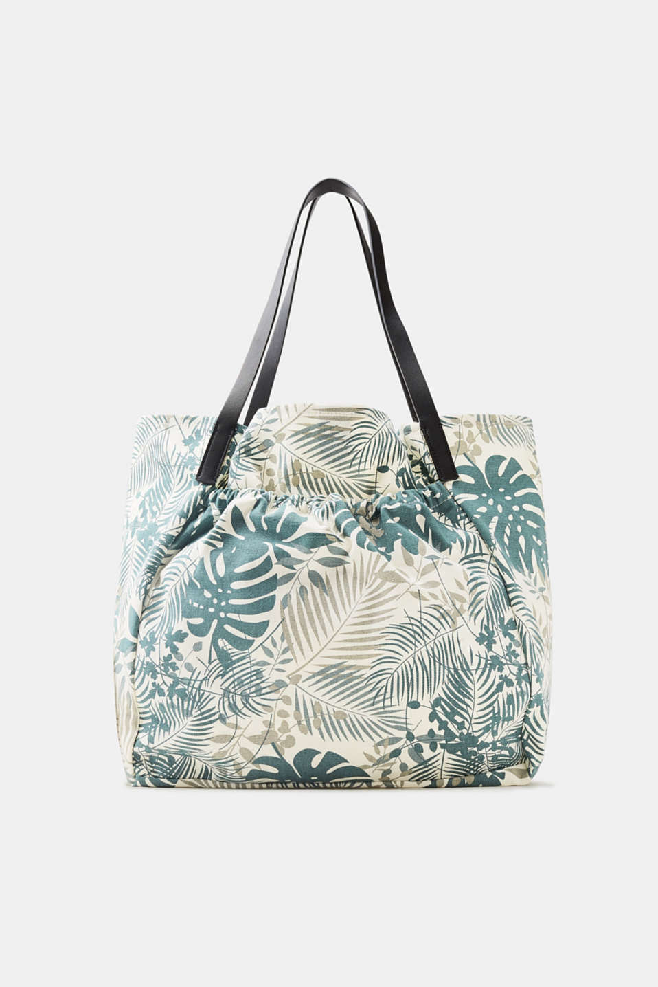 Esprit - Cotton canvas shopper bag at our Online Shop