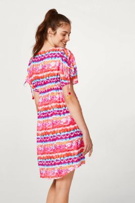 Esprit - Light and airy beach dress with a colourful print at our ...