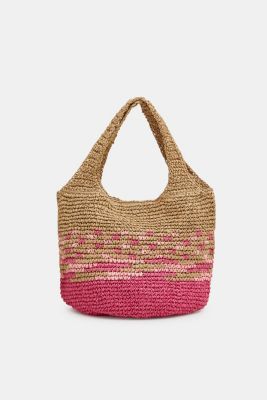 Esprit - Woven straw shopper at our Online Shop