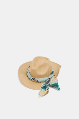 Esprit Fedora hat with a bandana at our Online Shop