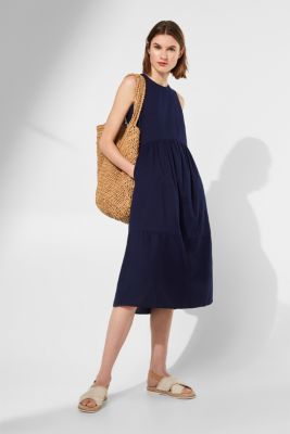 Esprit - A-line dress made of 100% cotton at our Online Shop