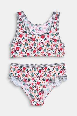 Esprit BustierBikiniSet mit Blumen und Streifen im Online Shop kaufen