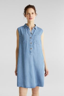denim tencel dress