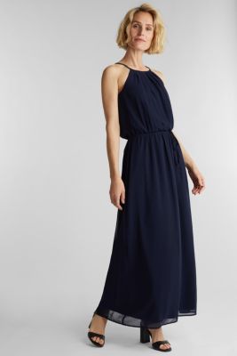 Esprit Recycelt Maxi Chiffon Kleid In Unserem Online Shop 