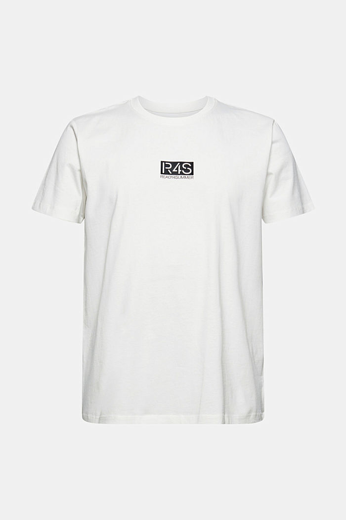 T-shirt con stampa, 100% cotone biologico