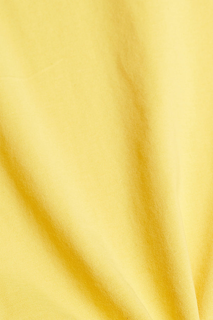 T-shirt con stampa, 100% cotone biologico, YELLOW, detail image number 4