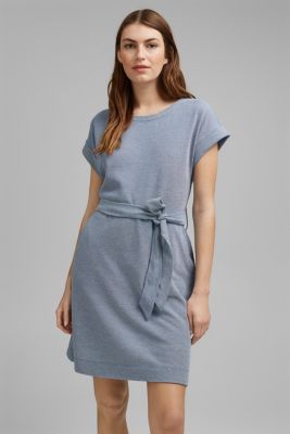 Esprit - Belted jersey dress, 100 
