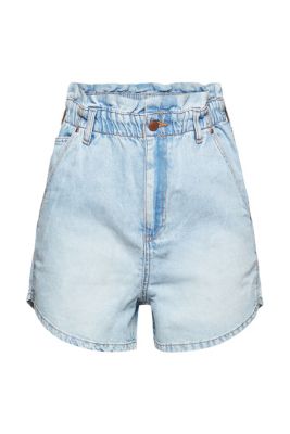 EDC À teneur en chanvre : le short en jean à taille paper bag