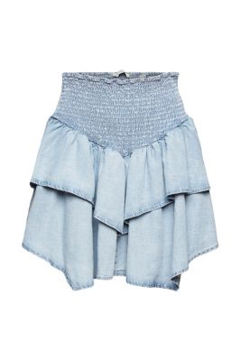 EDC En TENCEL™ : la mini-jupe d´aspect denim