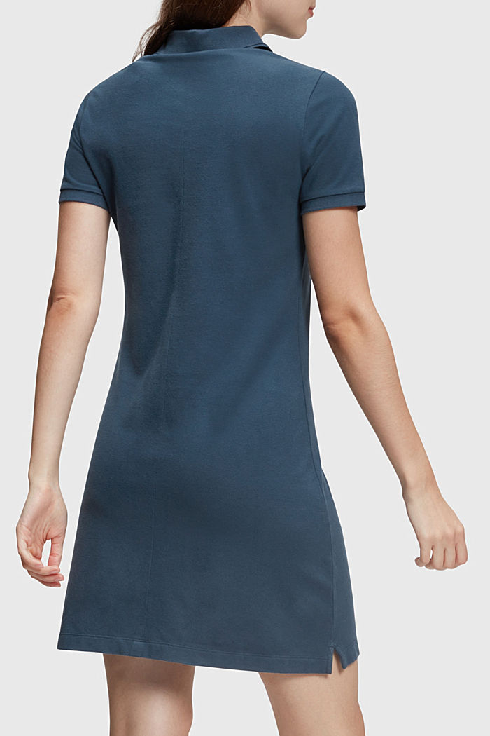 Dolphin Tennis Club Classic Polo Dress, NAVY, detail-asia image number 1