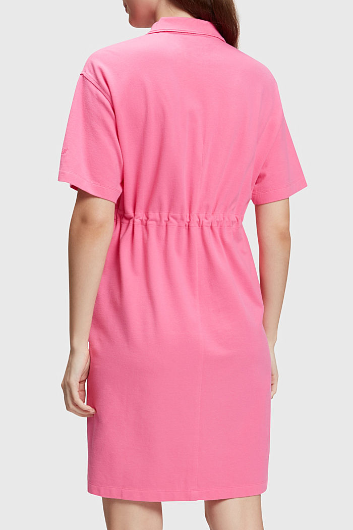 Dolphin Tennis Club Pleated Polo Dress, PINK, detail-asia image number 1