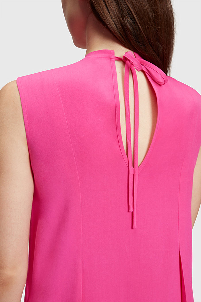RAYON SILK 背心裙, PINK FUCHSIA 2, detail-asia image number 2