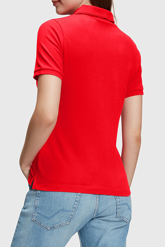 Polo shirts, RED, detail-asia image number 1