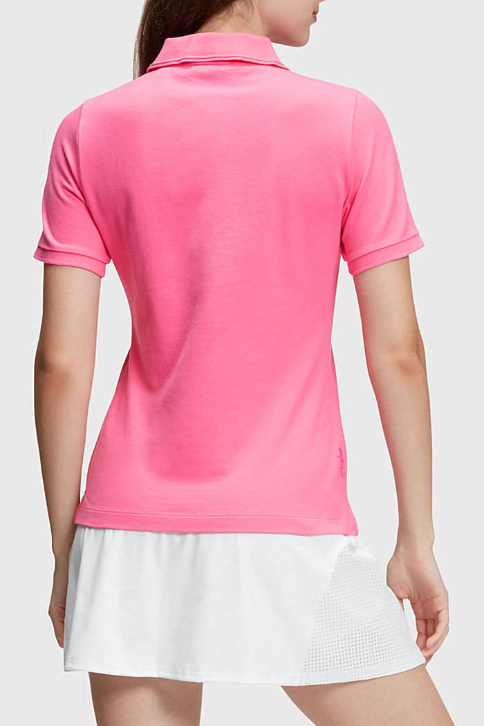 Dolphin Tennis Club Classic Polo, PINK, detail-asia image number 1