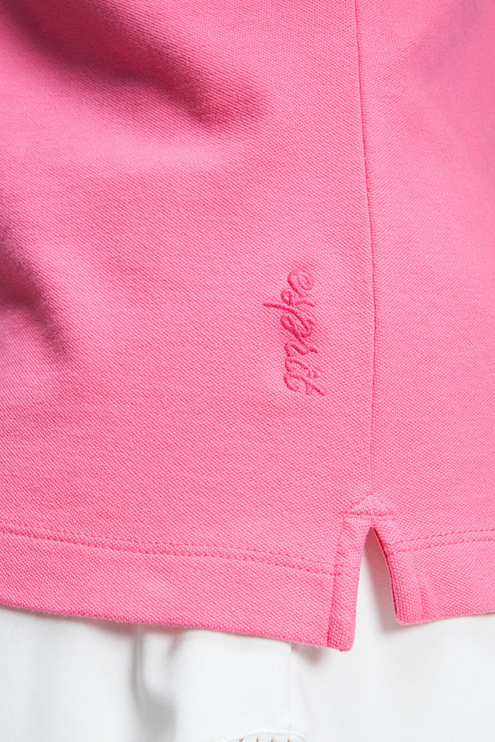 Dolphin Tennis Club  클래식 폴로, PINK, detail-asia image number 3