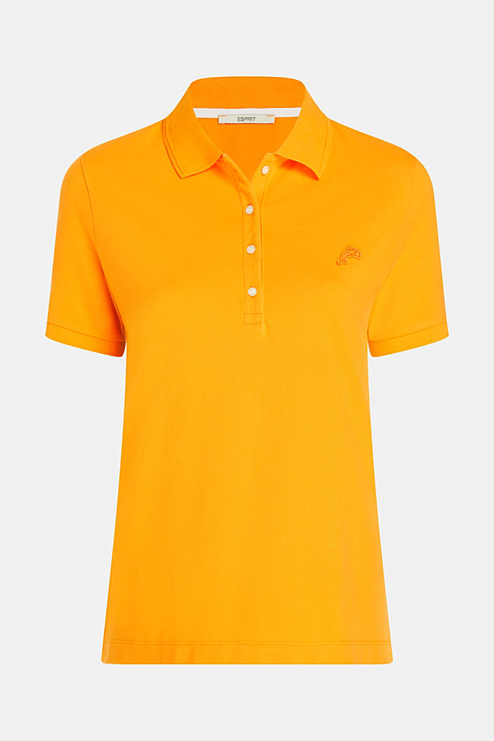 Dolphin Tennis Club Classic Polo, ORANGE, detail-asia image number 4