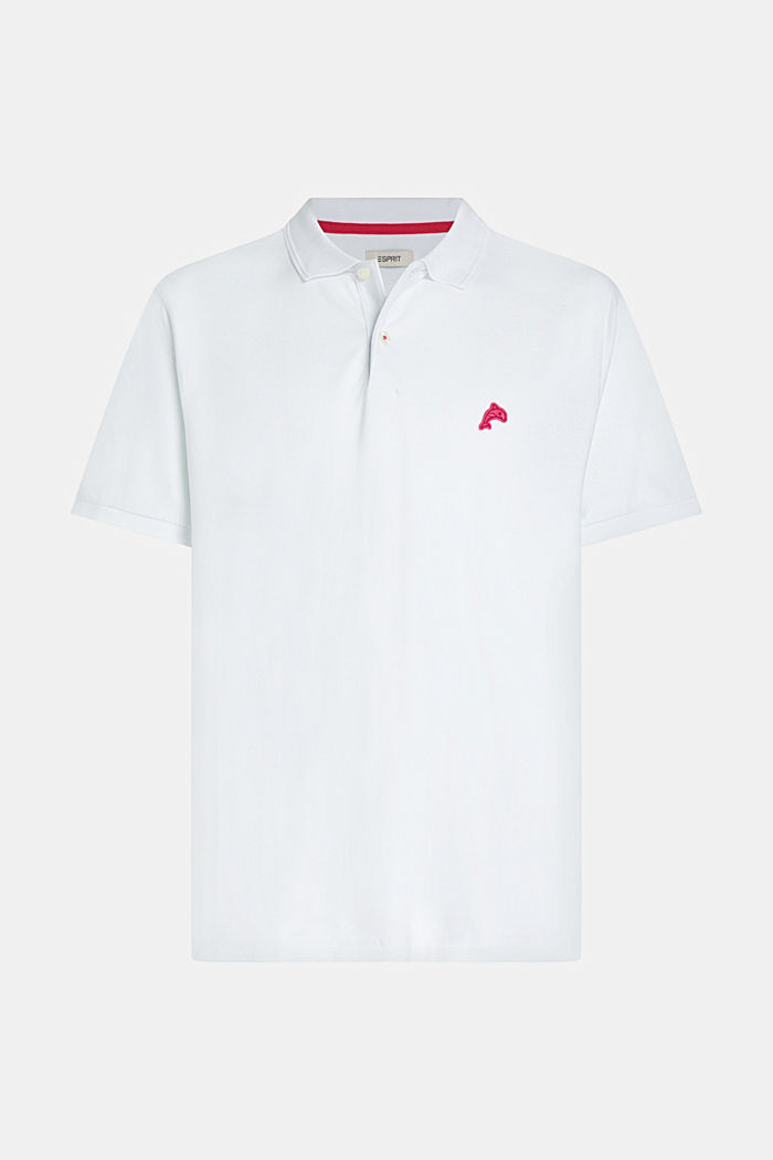 Dolphin Tennis Club Classic Polo, WHITE, detail-asia image number 4