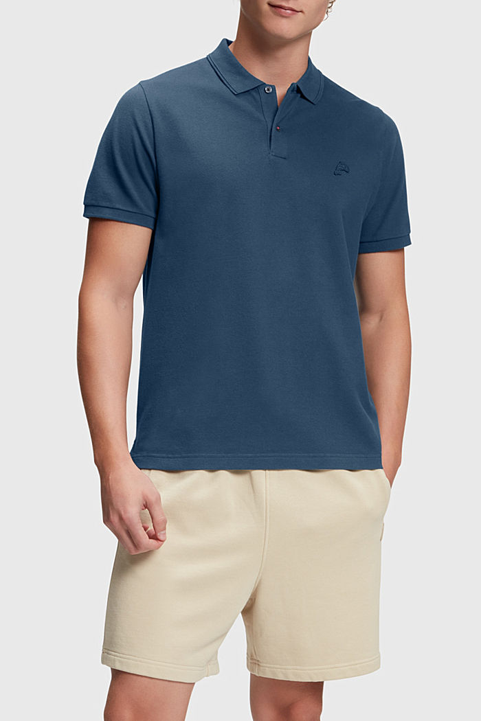 Dolphin Tennis Club Classic Polo, DARK BLUE, overview-asia