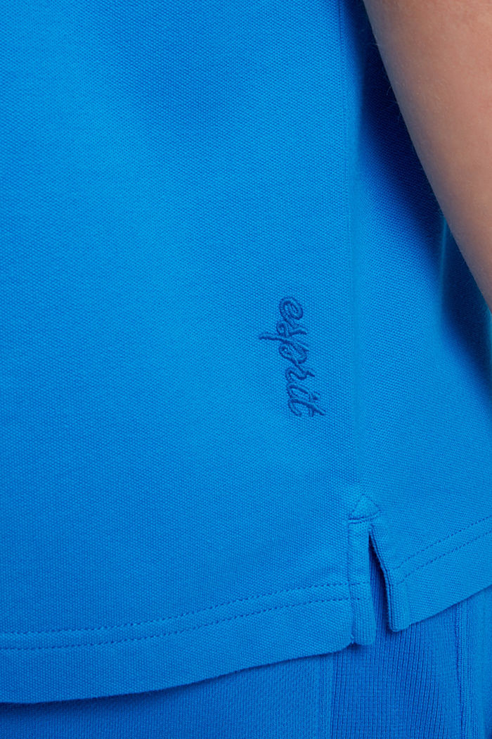 Dolphin Tennis Club 經典 Polo 衫, BLUE, detail-asia image number 3