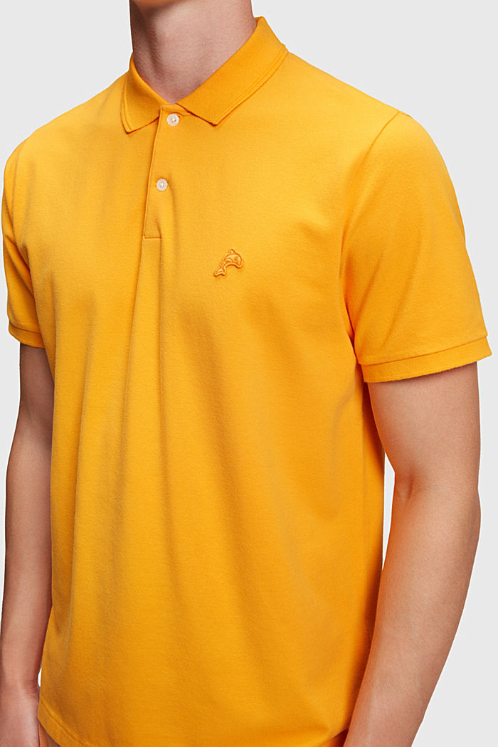Dolphin Tennis Club Classic Polo, ORANGE, detail-asia image number 2