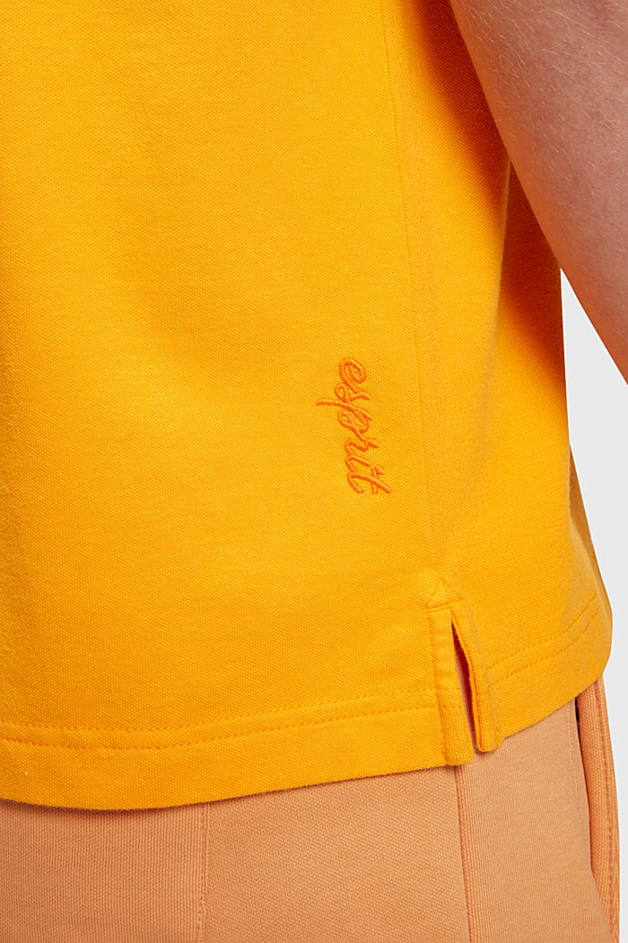 Dolphin Tennis Club Classic Polo, ORANGE, detail-asia image number 3
