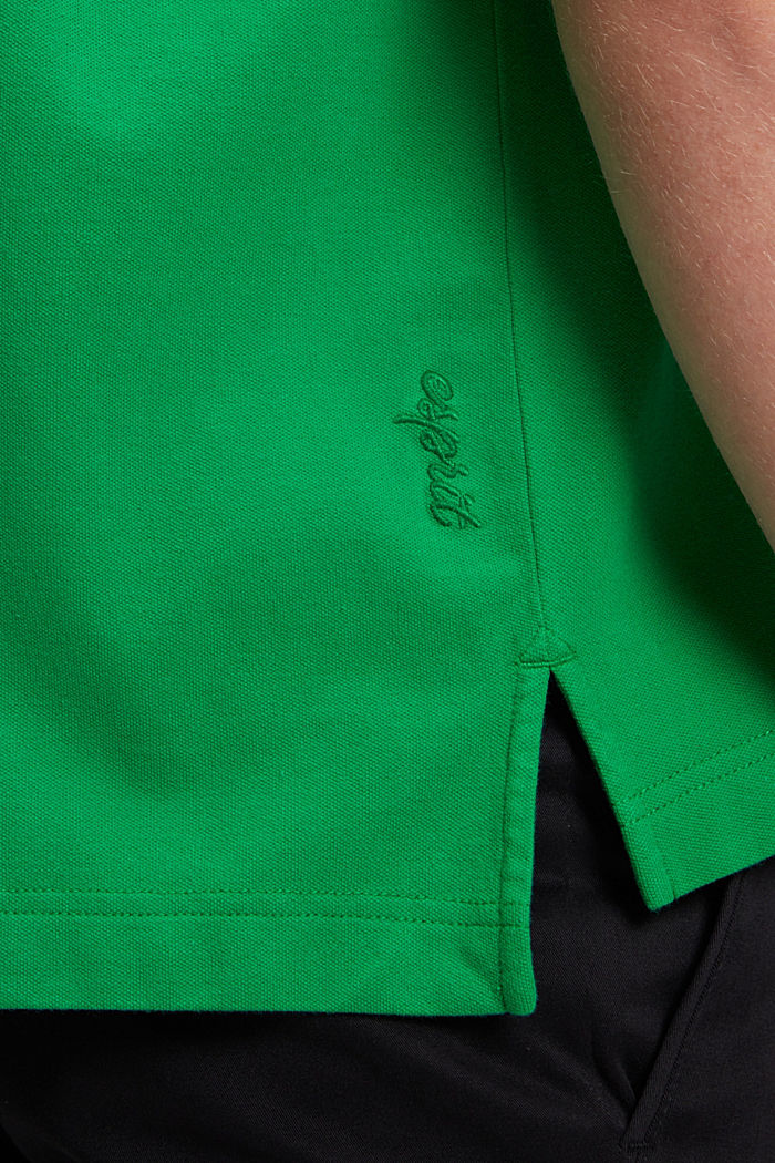 Dolphin Tennis Club 鬆身 Polo 衫, GREEN, detail-asia image number 3