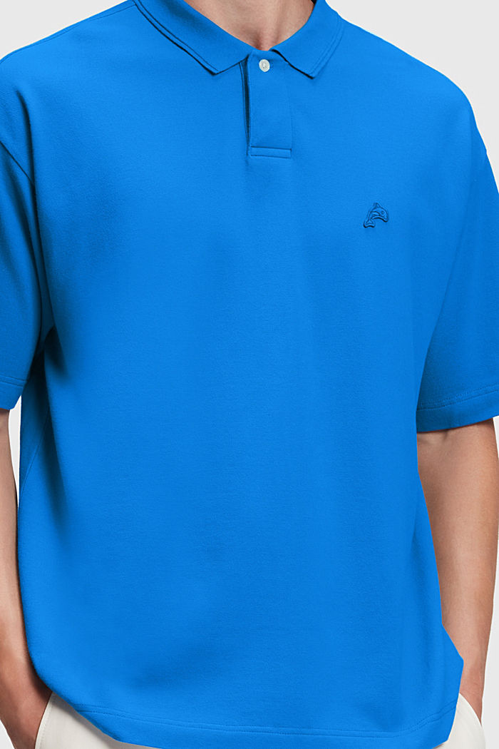 Polo shirts, BLUE, detail-asia image number 2