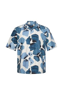 ESPRIT À teneur en TENCEL™ : la chemise à motif