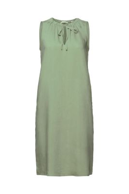 EDC Mouwloze jurk met elastische kraag