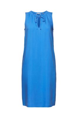 EDC Mouwloze jurk met elastische kraag