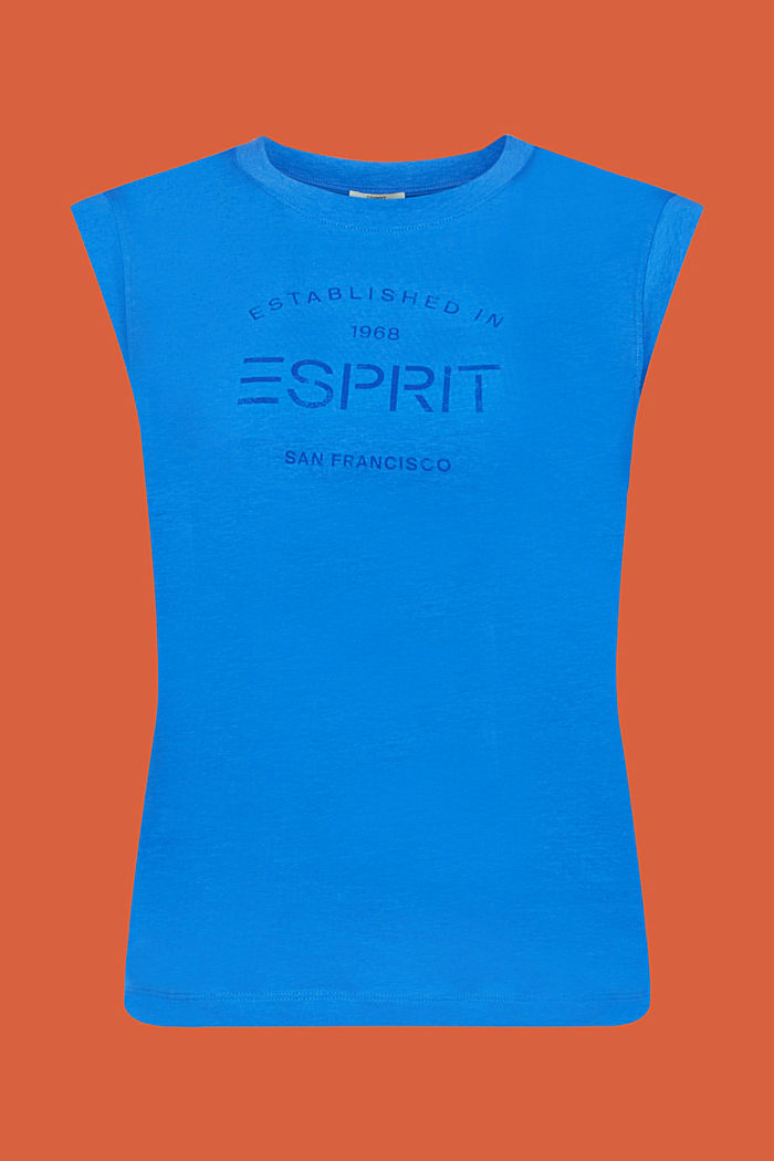 Vintage logo t-shirt, BRIGHT BLUE, detail-asia image number 5