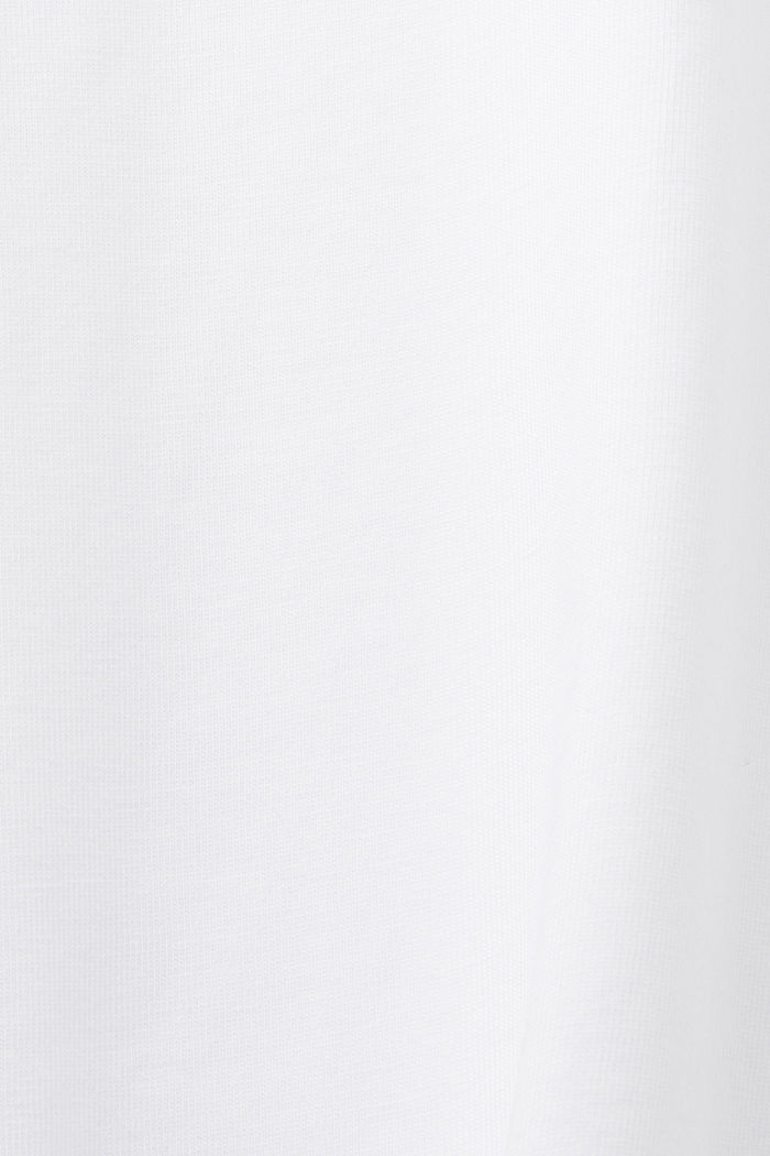 純棉LOGO標誌T恤, 白色, detail-asia image number 5