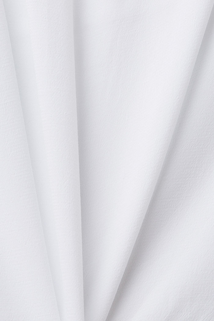 LENZING™ ECOVERO™女裝恤衫上衣, 白色, detail-asia image number 5