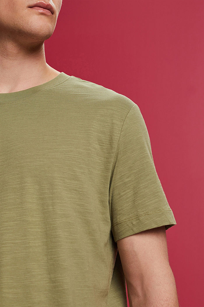 Jersey t-shirt, 100% cotton, LIGHT KHAKI, detail-asia image number 2