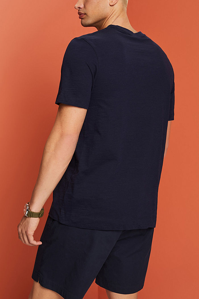 Jersey t-shirt, 100% cotton, NAVY, detail-asia image number 3