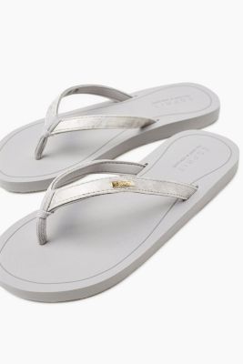 Esprit - Slip slops with straps in an antique finish at our Online Shop