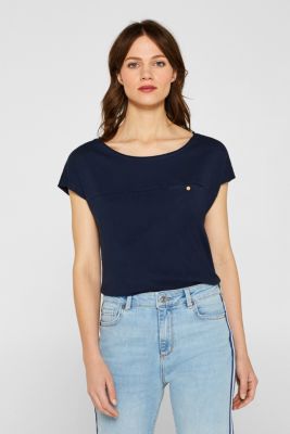 Esprit Shirt mit Organic Cotton, 100 Baumwolle im Online Shop kaufen