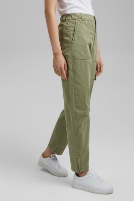 klassekammerat mover Garderobe Esprit - Cargo trousers with a zip detail at our Online Shop