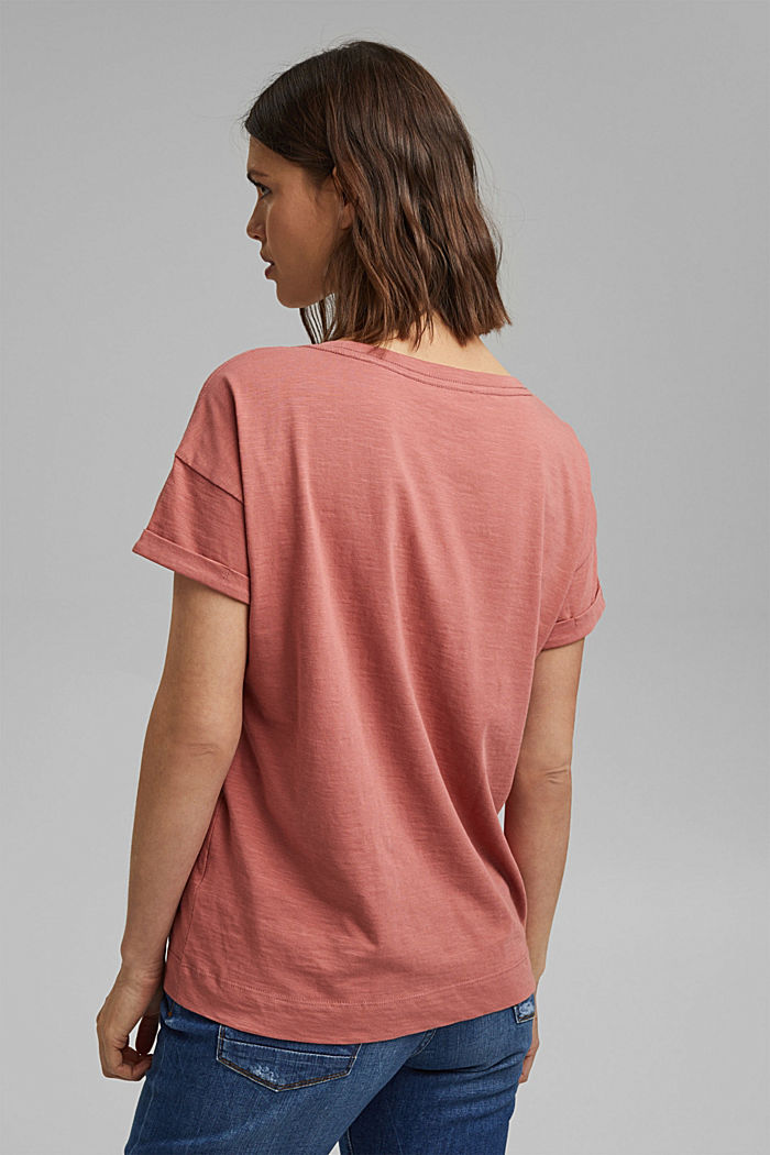 T-Shirt aus 100% Bio-Baumwolle, BLUSH, detail image number 3