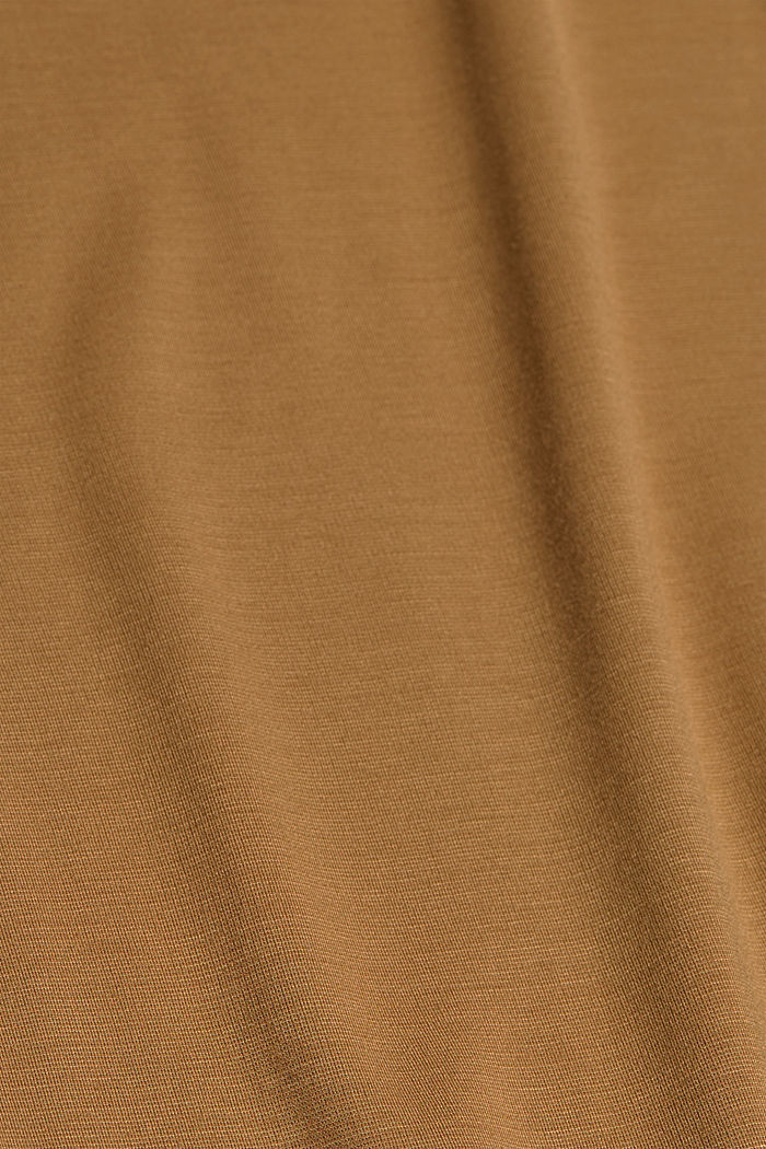 Jupe-culotte fluide à teneur en fibres LENZING™ ECOVERO™, BARK, detail image number 4