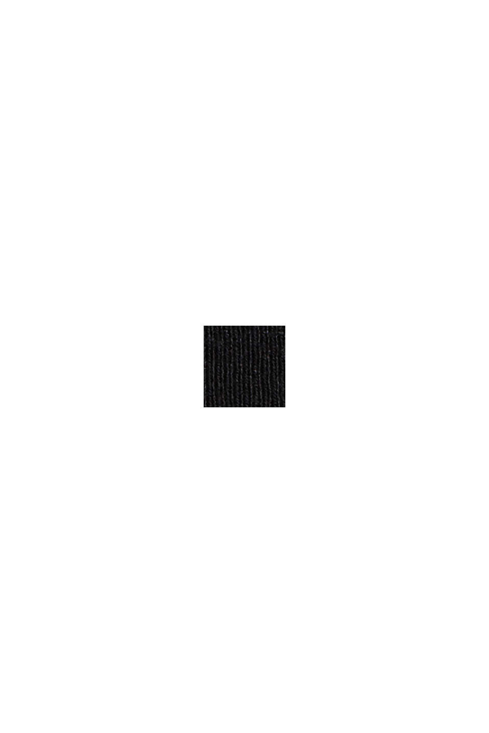 Robe maxi longueur en jersey de LENZING™ ECOVERO™, BLACK, swatch