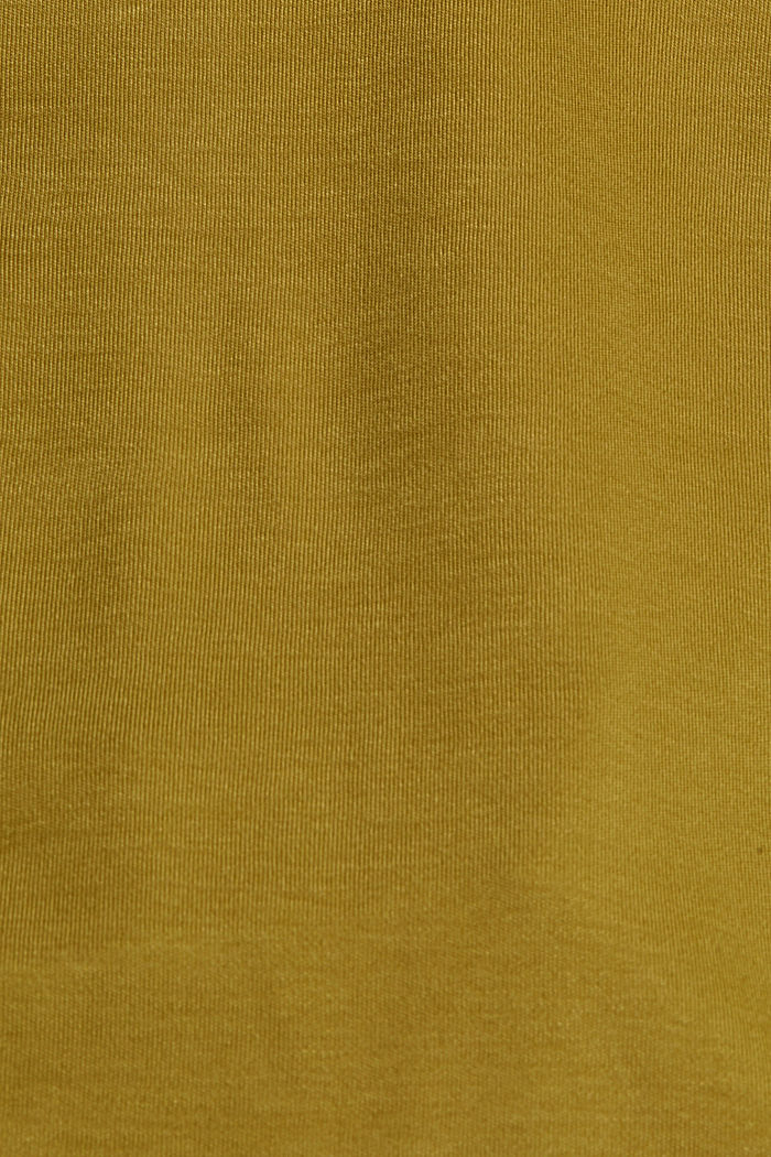 In lyocell TENCEL™: top con scollatura sulla schiena, OLIVE, detail image number 4