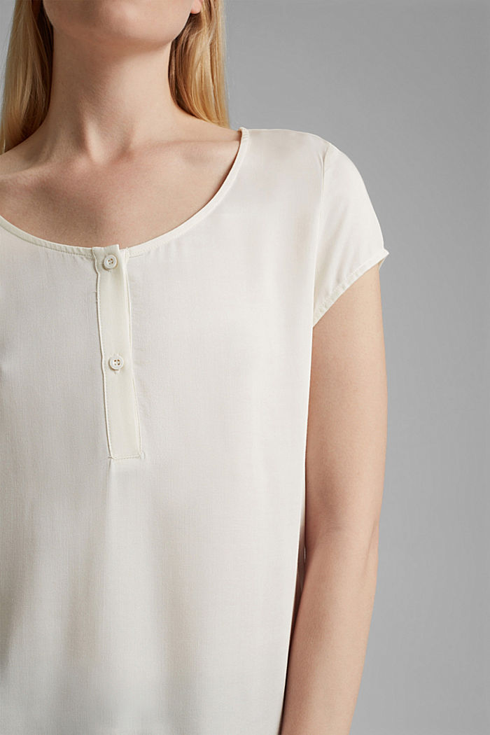 Koszulka z LENZING™ ECOVERO™, OFF WHITE, detail image number 2