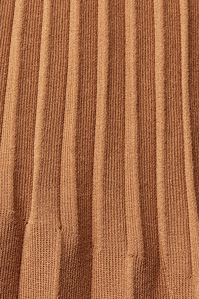 Skirts flat knitted, BROWN, detail-asia image number 4