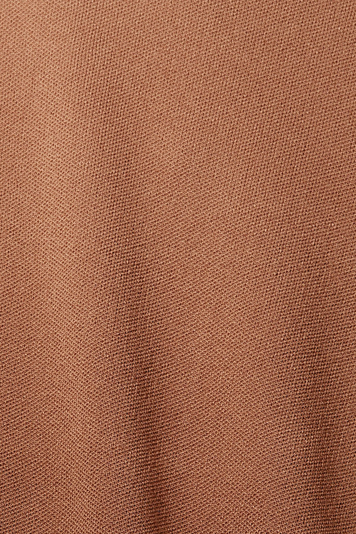 Pleated peplum dress, BROWN, detail-asia image number 5