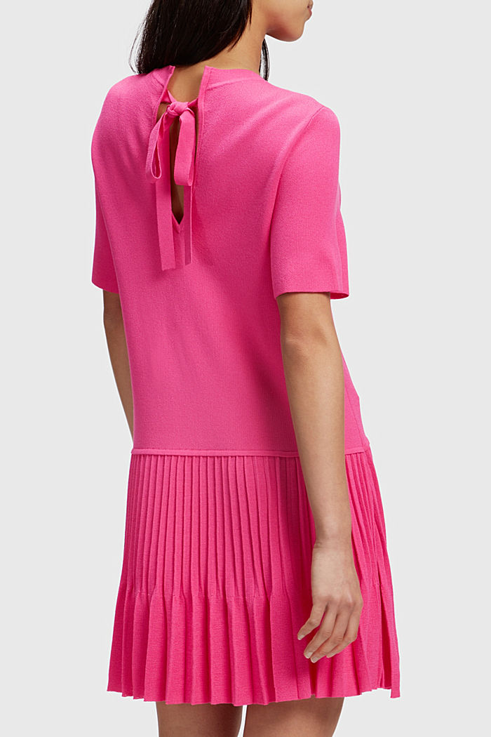 Dresses flat knitted, PINK FUCHSIA, detail-asia image number 1