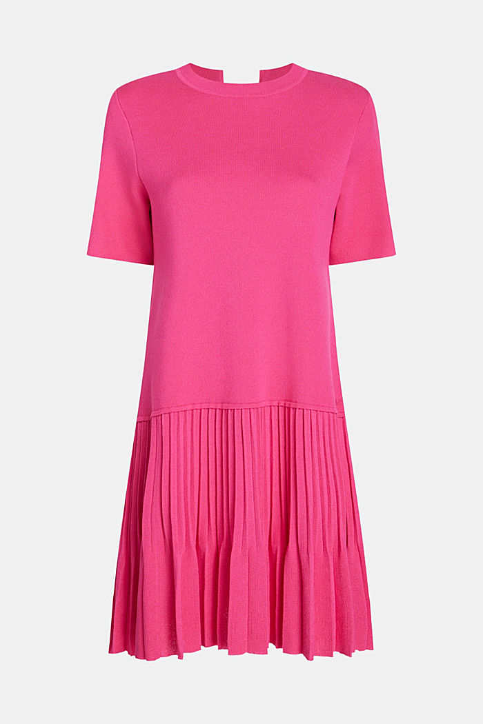 Dresses flat knitted, PINK FUCHSIA, detail-asia image number 6